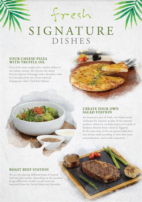 fresh international buffet menu|Fresh International Buffet restaurant, Parañaque, Entertainment.